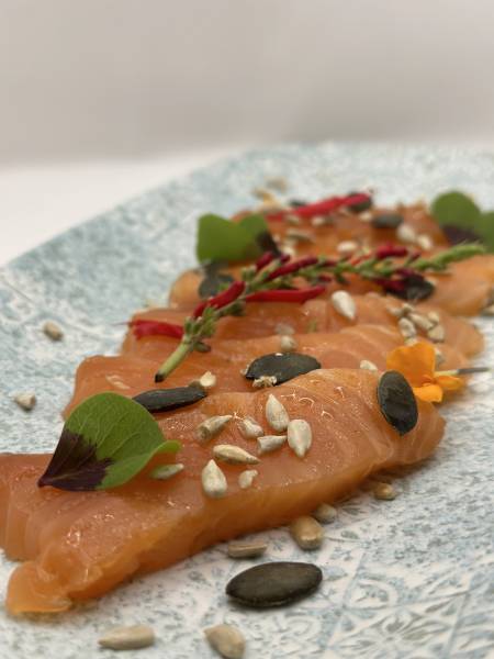 Saumon Gravlax par LTF à L'Isle Jourdain